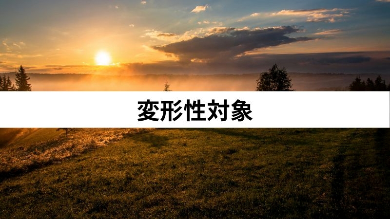 変形性対象